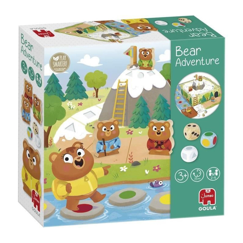 Board Game - GOULA - The Adventure of the Bears - The first to reach t