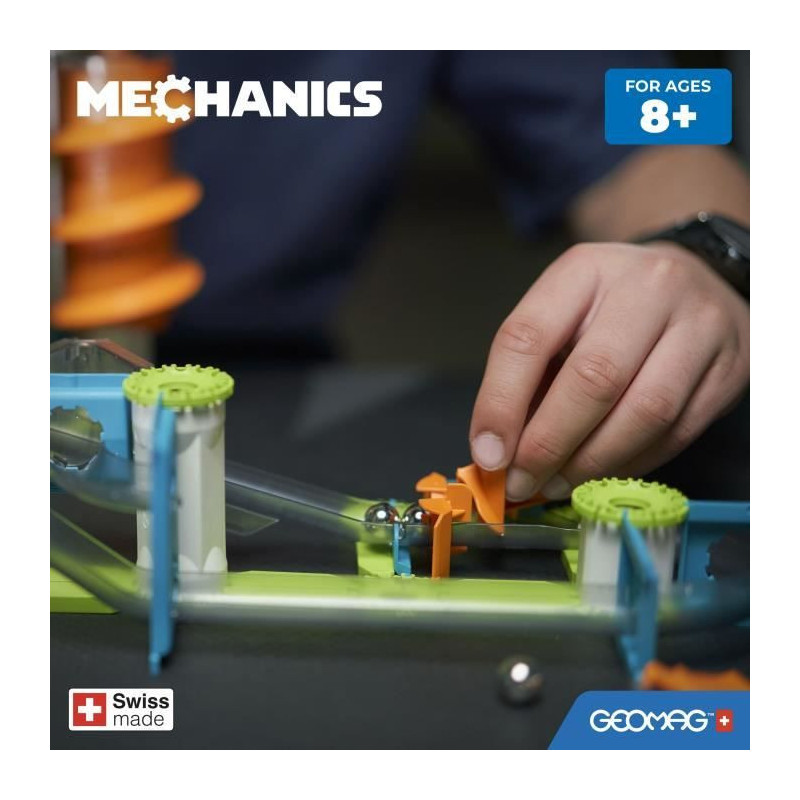 GEOMAG MECHANICS, GRAVITY 67 pcs, magnetic construction, educational g