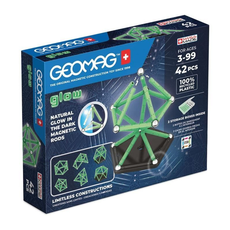 GEOMAG - Ecofriendly 42 pcs Glow