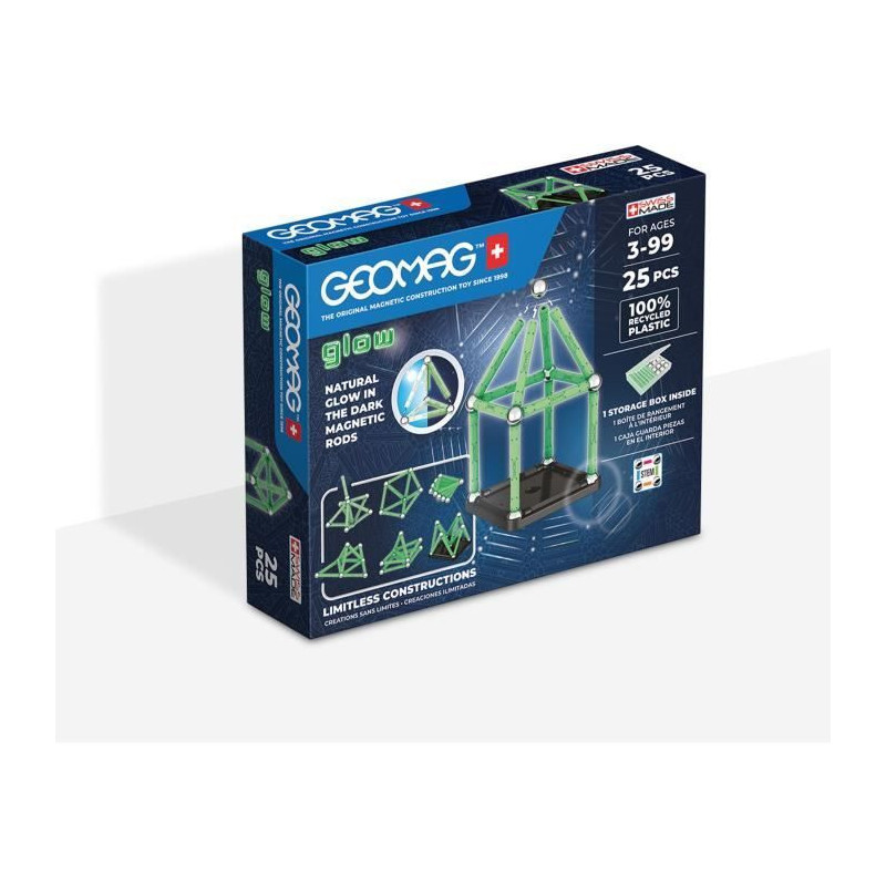 GEOMAG - Ecofriendly 25 pcs Glow
