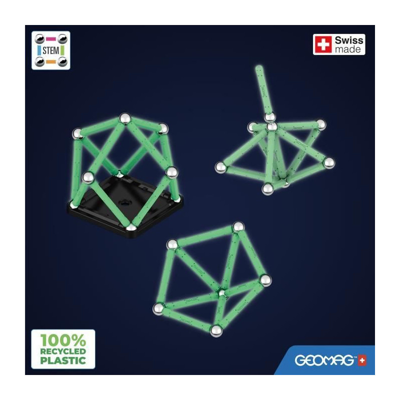 GEOMAG - Ecofriendly 25 pcs Glow