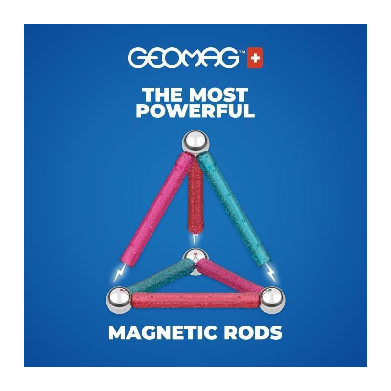 GEOMAG - Ecofriendly 35 pcs Glitter