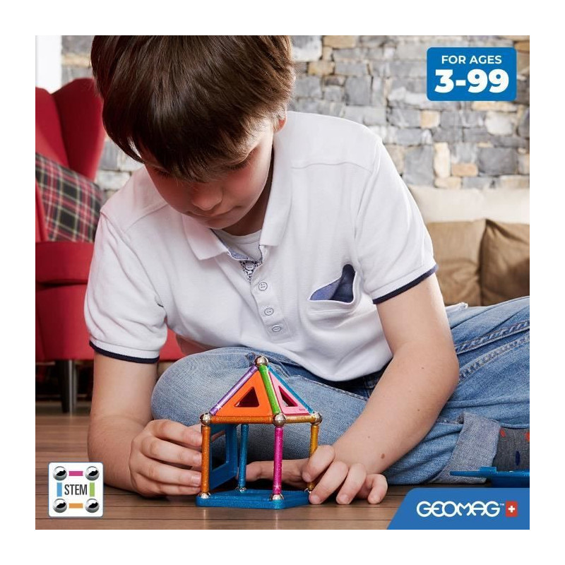 GEOMAG - Ecofriendly 35 pcs Glitter