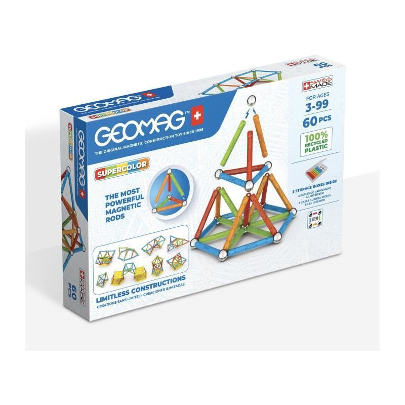 GEOMAG - Ecofriendly 22 pcs Glitter