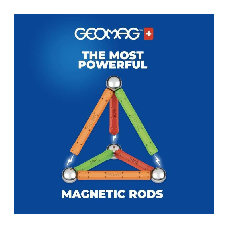 GEOMAG - Ecofriendly 22 pcs Glitter