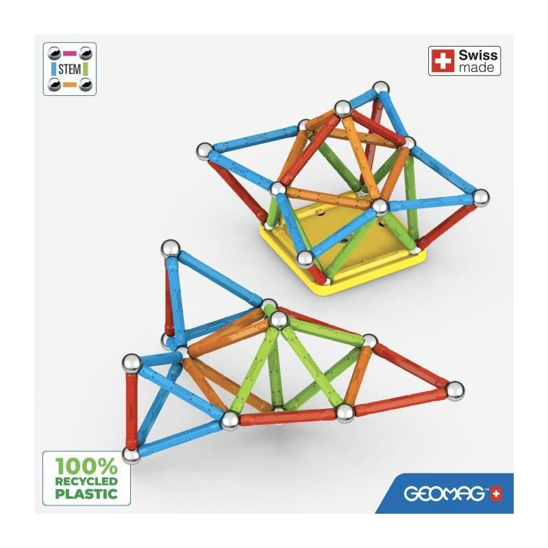 GEOMAG - Ecofriendly 22 pcs Glitter