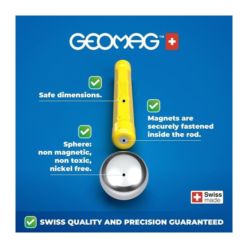 GEOMAG - EcoFriendly 52 pcs Panels supercolor
