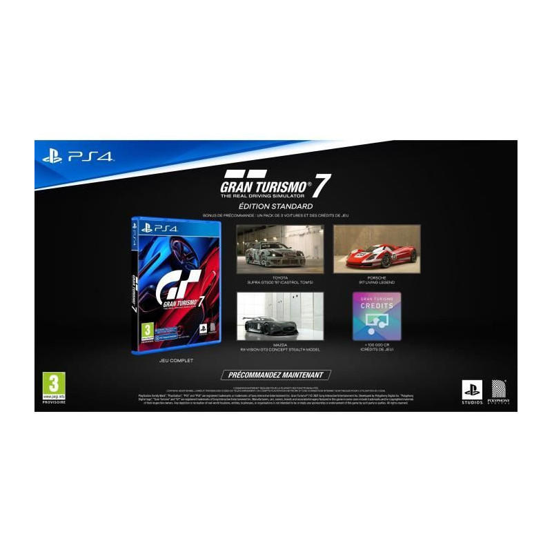 Gran Turismo 7 - PS4 game
