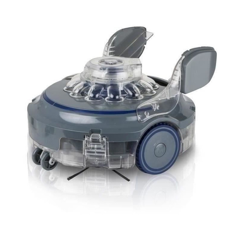 GRE - Rechargeable and cordless battery robot for above-ground and in-