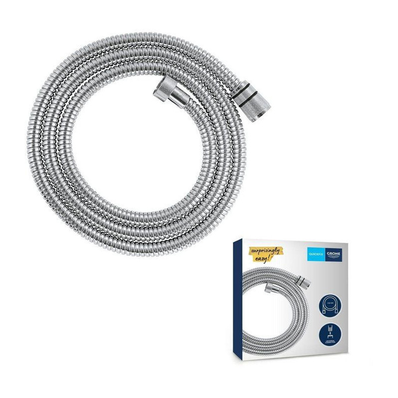 Shower hose - GROHE - 22100000 - 1.75 m - VitalioFlex - Metal
