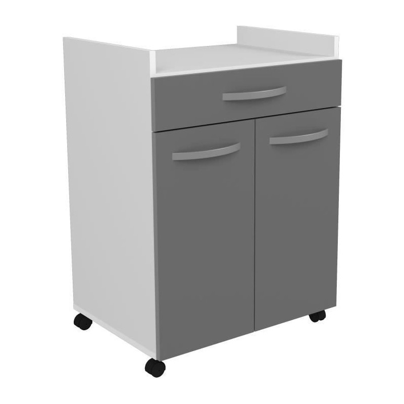 Oslo served 60 cm - 1 drawer and 1 door - L 60 x D 44 x H 81 cm - Bril