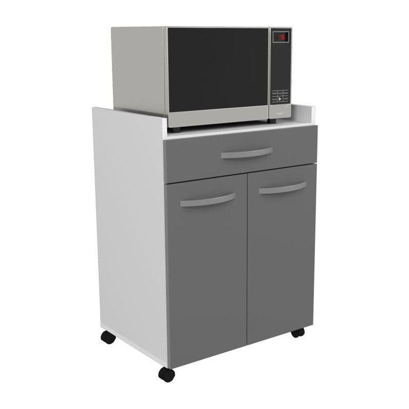 Oslo served 60 cm - 1 drawer and 1 door - L 60 x D 44 x H 81 cm - Bril