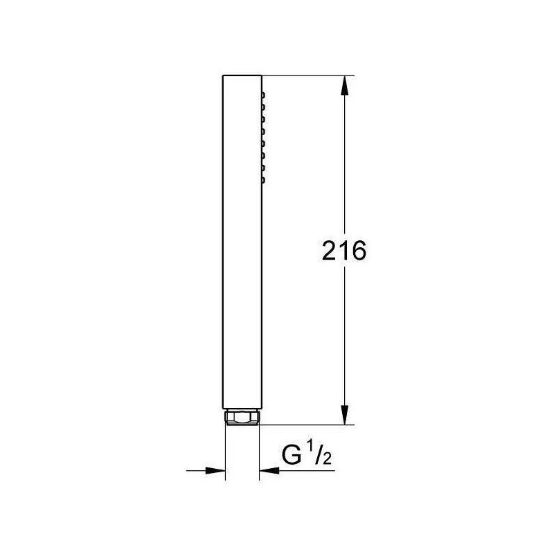 1-spray hand shower - 9.5l - GROHE