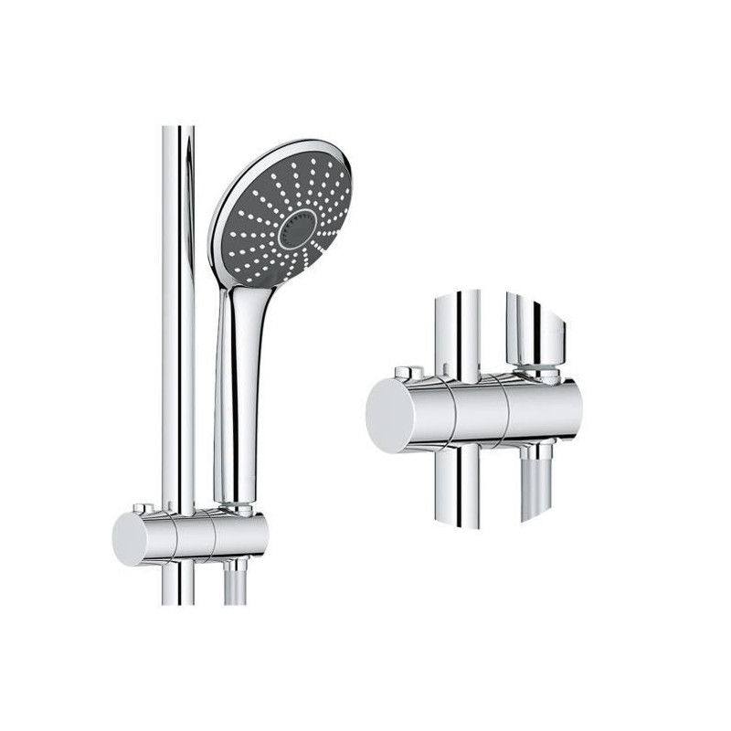 Grohe shower column thermostatic valve Vitulio Joy 260, 50% saving wat