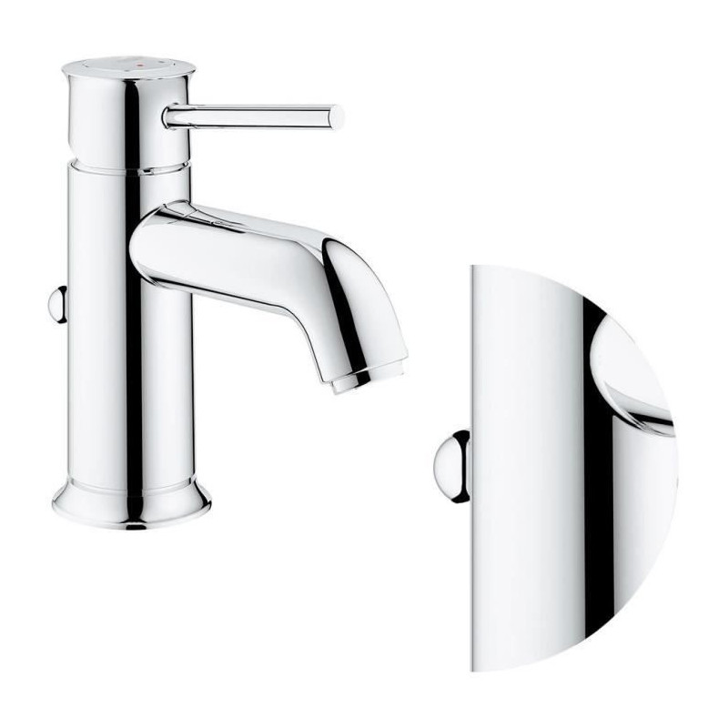 GROHE TAP START CLASSIC bathroom sink, mixer with emptying tickle, wat