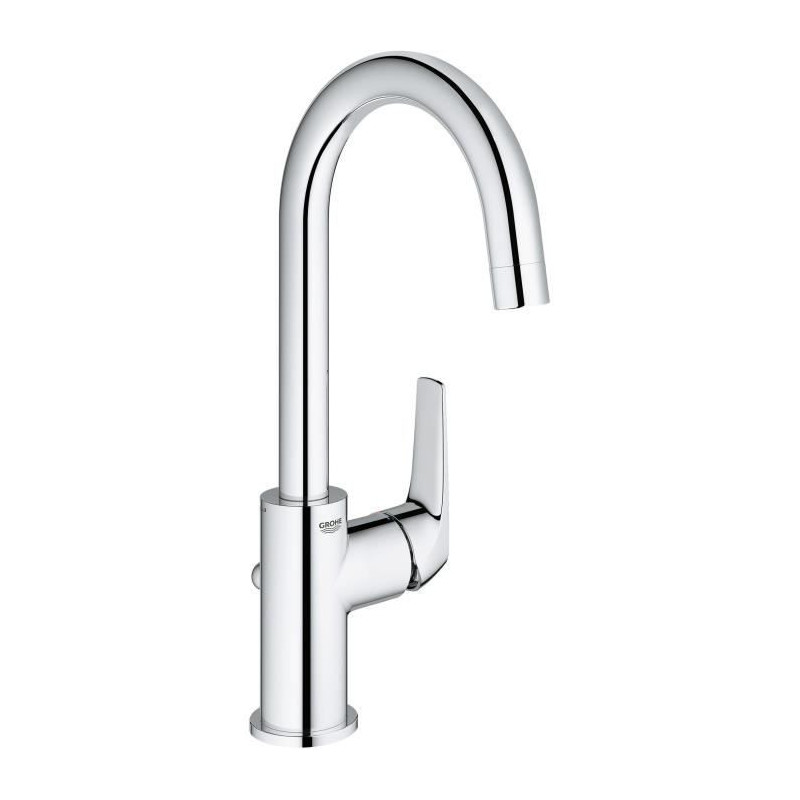 Bathroom faucet - GROHE Start Flow - Single lever mixer - Size L - Chr