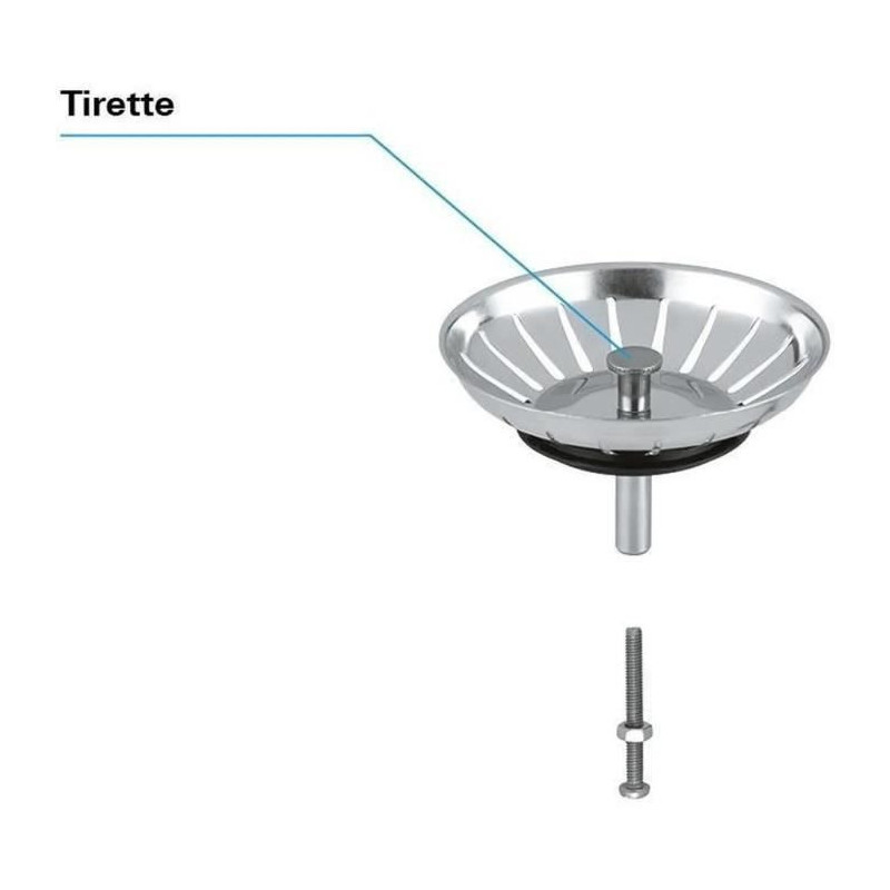 Grohe Bonde Grille A sink, emptying