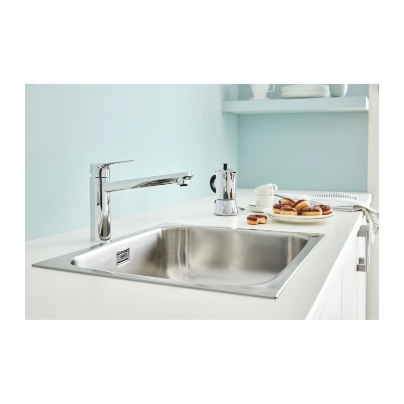 Grohe Tap Kitchen Sink Start Curve, Economic Water Mousseur, without e