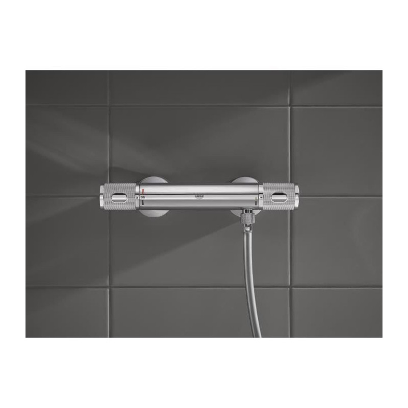 Grohe thermostatic mixer shower precision chrome feel 34790000