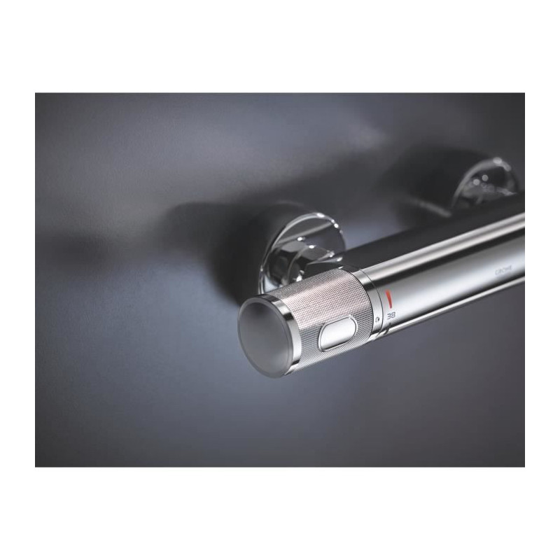 Grohe thermostatic mixer shower precision chrome feel 34790000