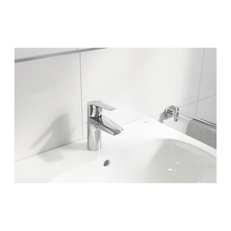 Grohe Quickfix Start Bathroom Faucet Lavabo, Foam water saving, with e