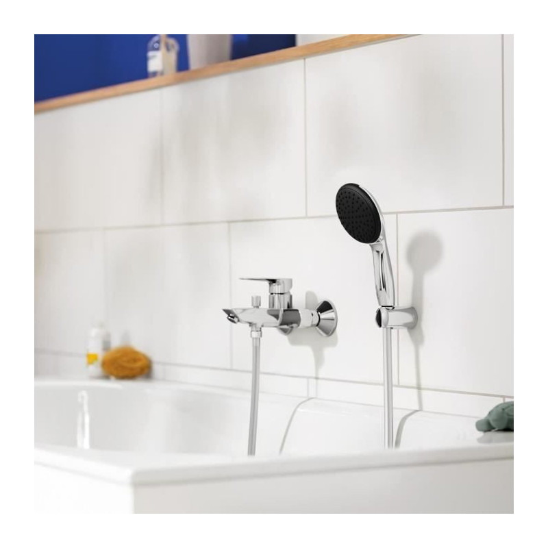 Grohe Mixer Monocomande Bath / Shower, Start Edge, Faucet with Mousseu