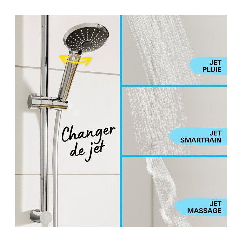 GROHE - 3-spray hand shower