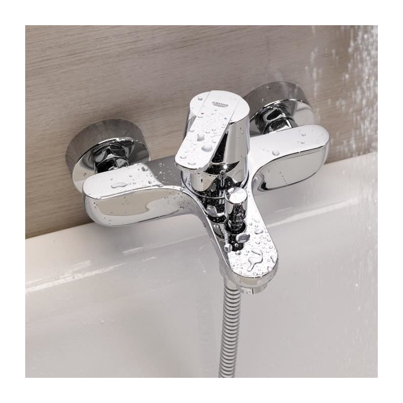 Grohe Mixer Monocomande Bath Bath Get, Wall mounting, Threaded fitting