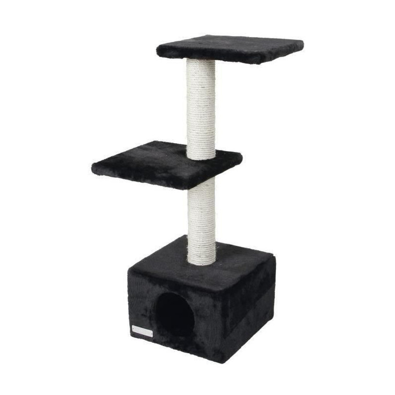 Cat tree Venus Sweet 30x30x85cm, black