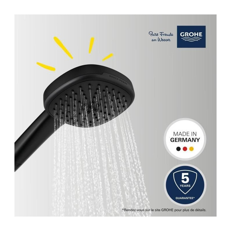 Shower head - GROHE Vitalio Comfort 110 263972431 - 2 jets (Rain/Stimu