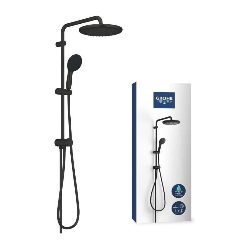 Shower column with manual diverter - Water saving - GROHE Vitalio Star
