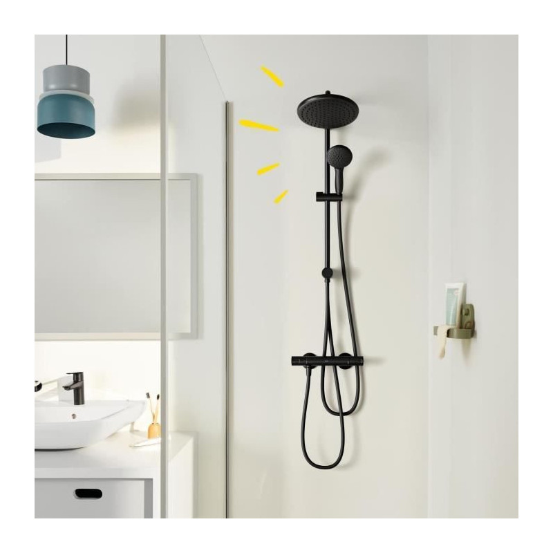 Shower column with manual diverter - Water saving - GROHE Vitalio Star