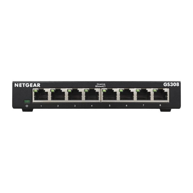 NETGEAR GS308-300PES 8-Port Gigabit Ethernet Ethernet Switch (10/100/1