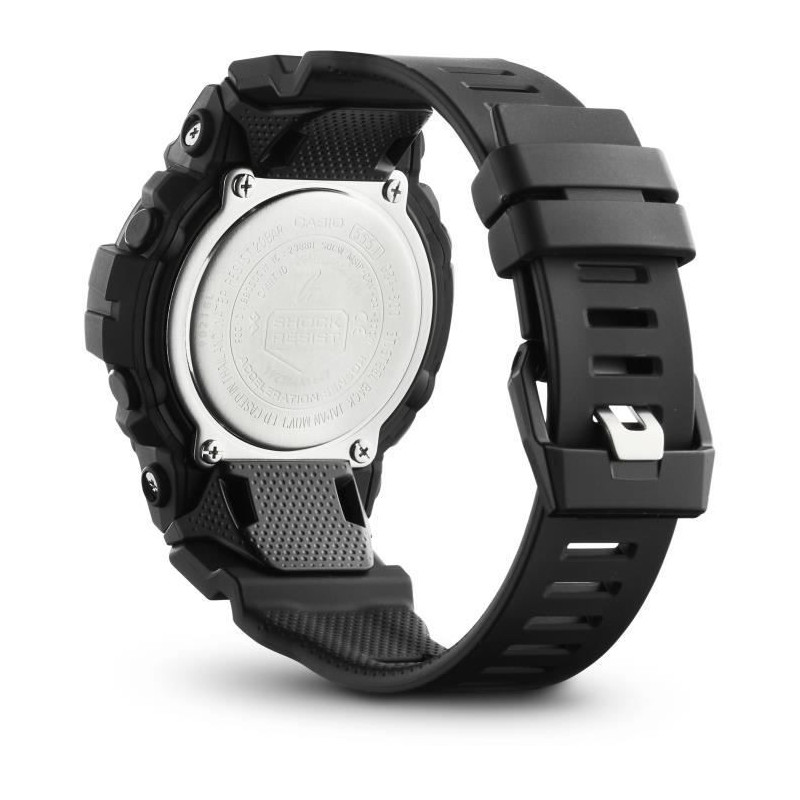 Watch - CASIO - G-Shock G-SQUAD - Men - Black - Bluetooth Smart - Shoc