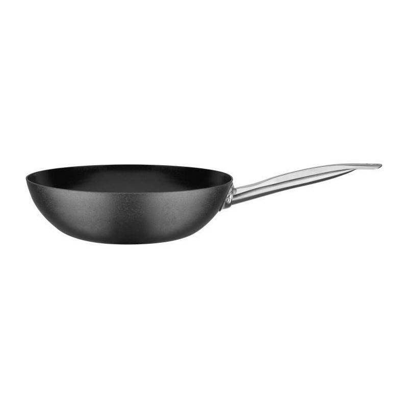 Carbon steel wok - GSW - AVANTI - 28 cm - Induction