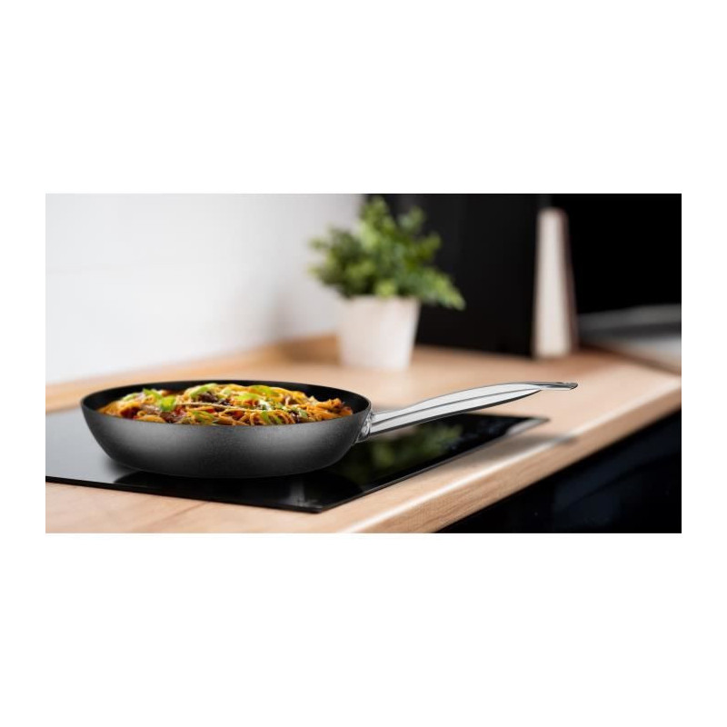 Carbon steel wok - GSW - AVANTI - 28 cm - Induction