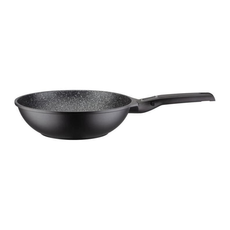 Cast aluminum wok - GSW - EASY CLICK - 28 cm - Induction