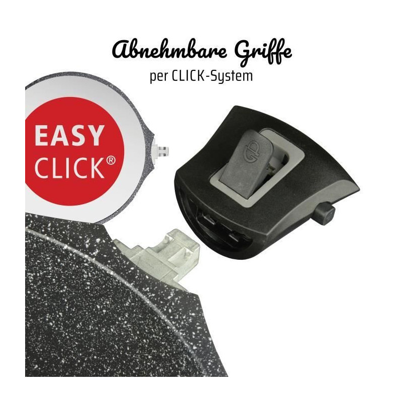 Short removable handle - GSW - For Easy click