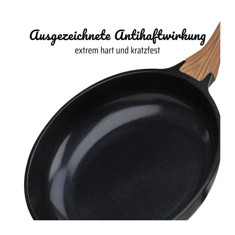 Cast aluminum frying pan - GSW - NATURAL FIT - 24 cm - 100% recycled w