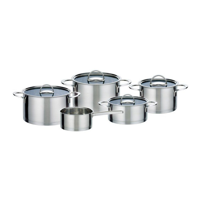GSW Elegance - 9-piece stainless steel cookware set - All hobs includi