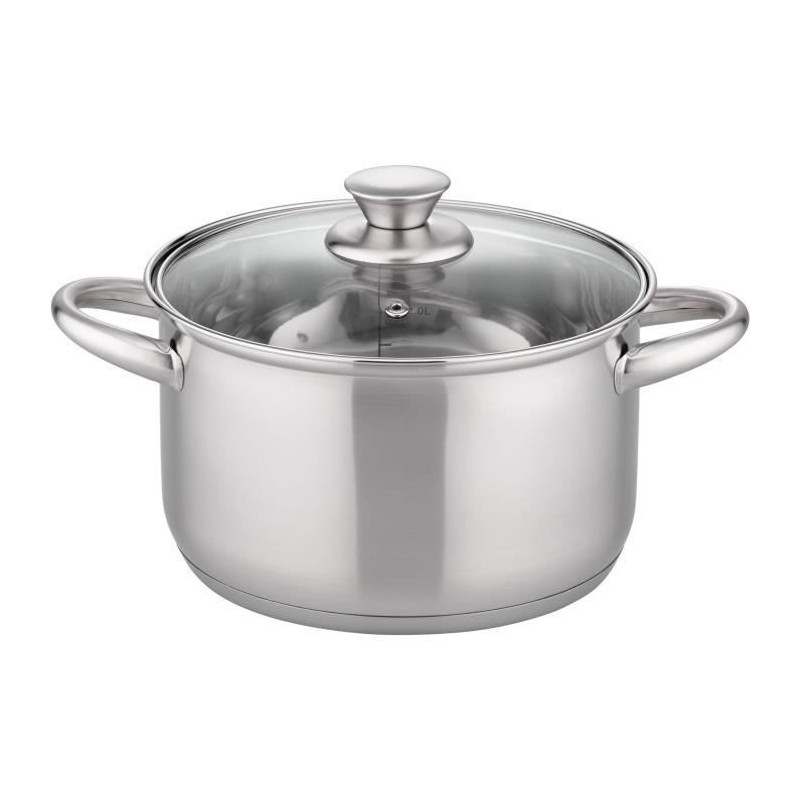 Dutch oven - GSW - RIGO - 24 cm - Induction - Stainless steel
