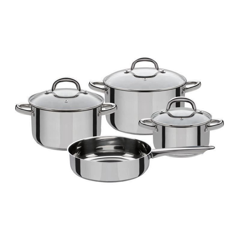 GSW Montreal - 7-piece stainless steel cookware - All hobs including i