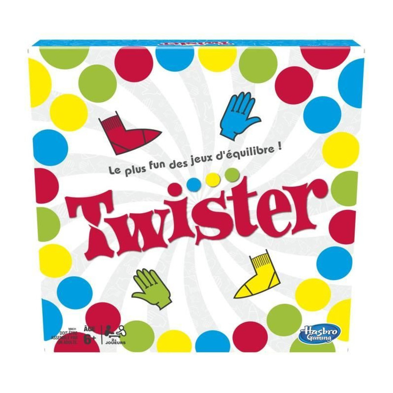 HASBRO GAMING - Twister - Board Game, Skill Game