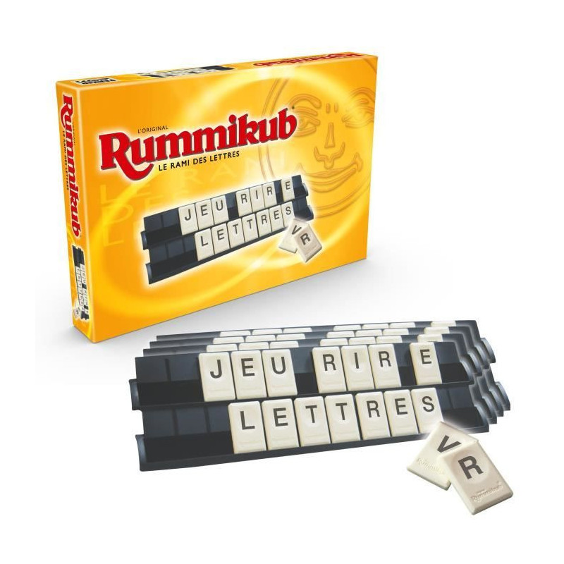 HASBRO GAMING - Rummikub Letters - Board Game