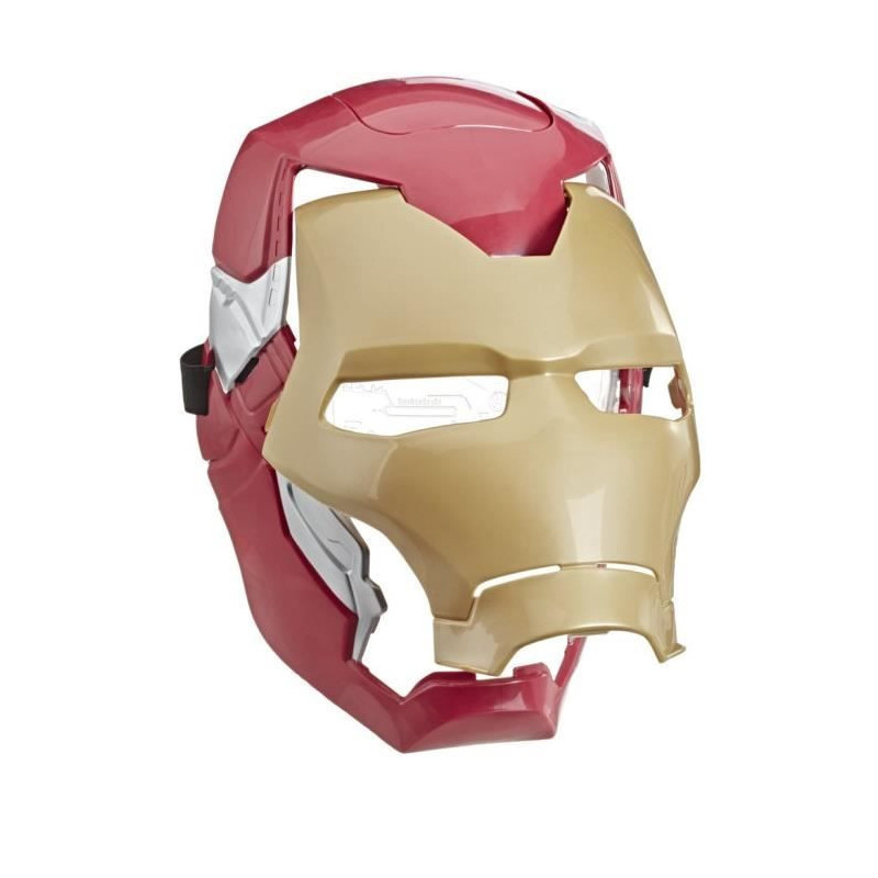 Iron Man electronic mask with moving visor, with light effects, For ch