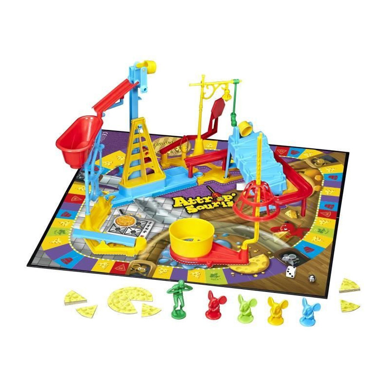 Mouse Catch, board game for children, board game for 6 year olds, Hasb