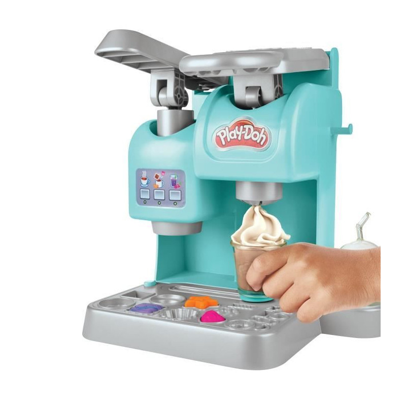 Play-Doh, My super coffee, 20 accessories and 8 pots of modeling clay,