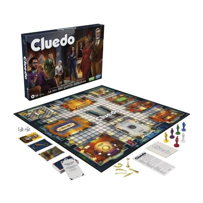 Cluedo Classic Refresh - Reflection and strategy board game - New vers