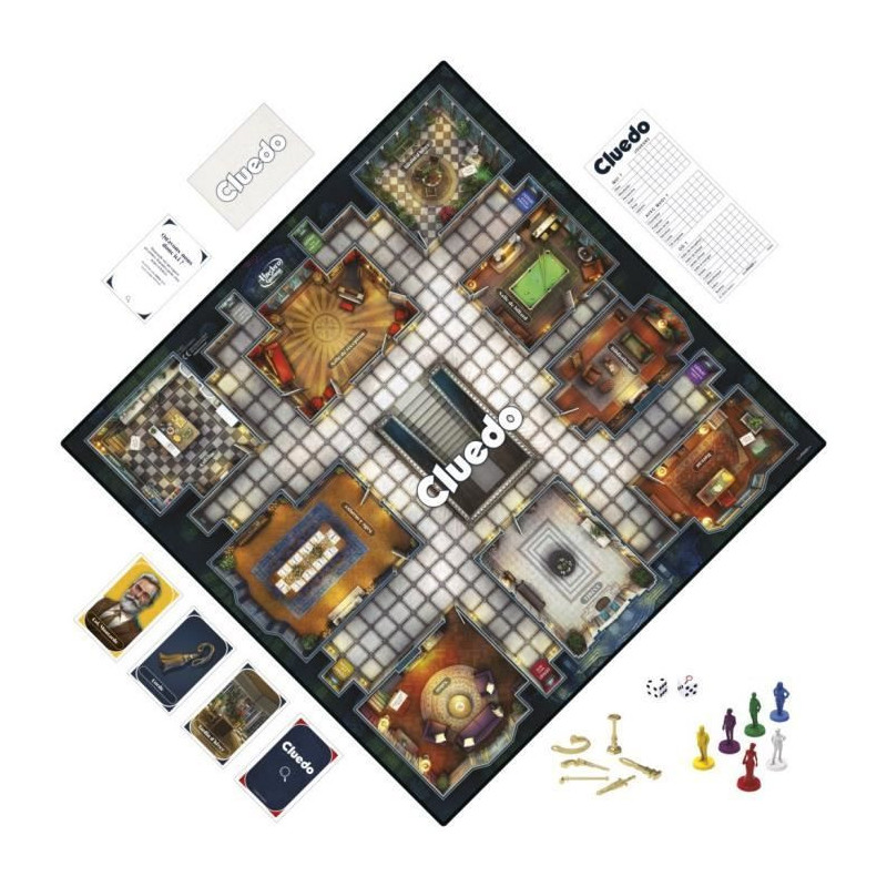 Cluedo Classic Refresh - Reflection and strategy board game - New vers