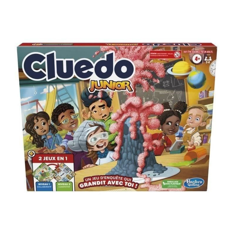 Cluedo Junior 2 -in -1 - Junior board game - Thinking game